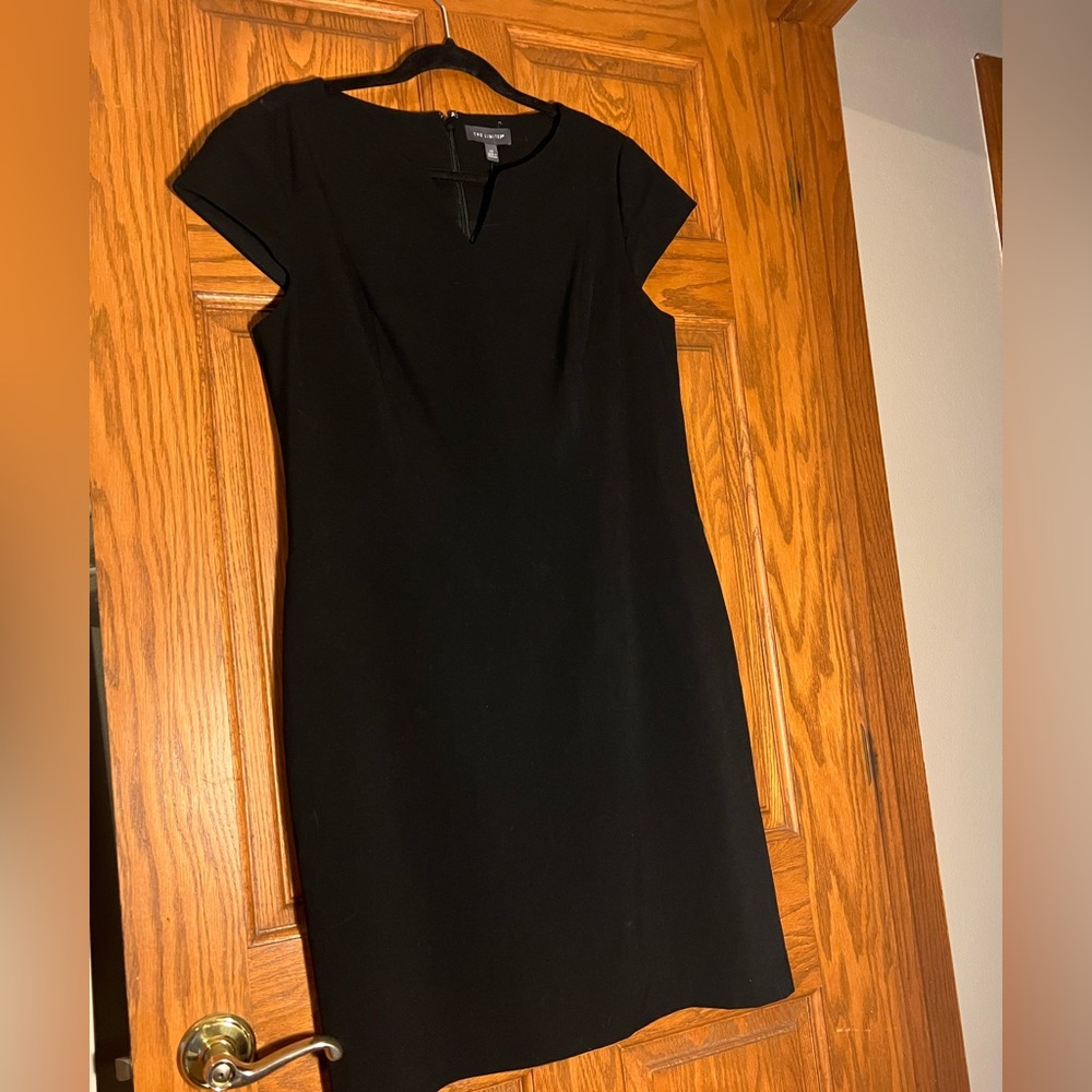 The Limited Black Sheath Dress Soze 12 NWT